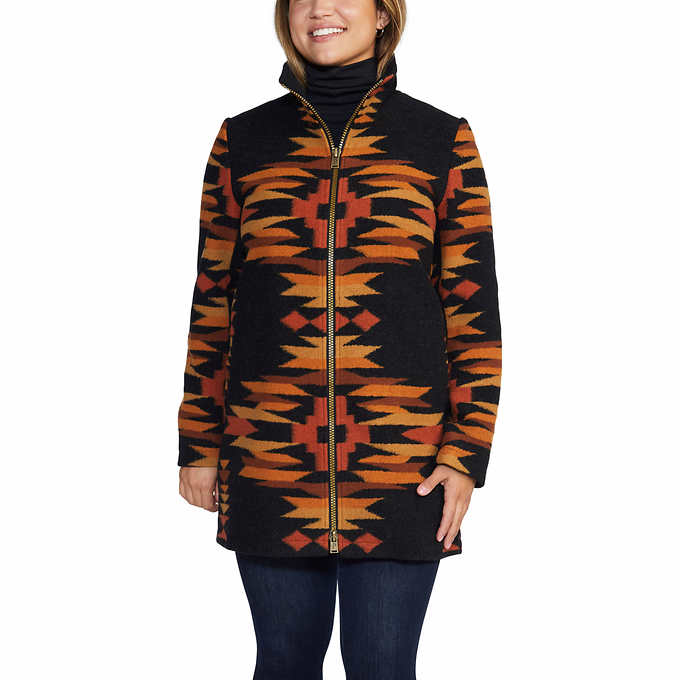 Pendleton Ladies' Wool Blend Coat Westcoastski